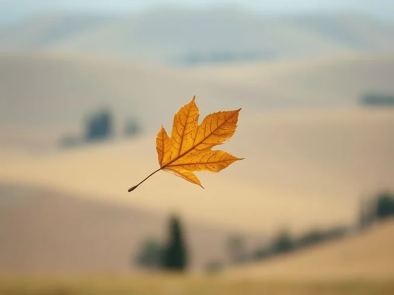 Essere come una foglia al vento