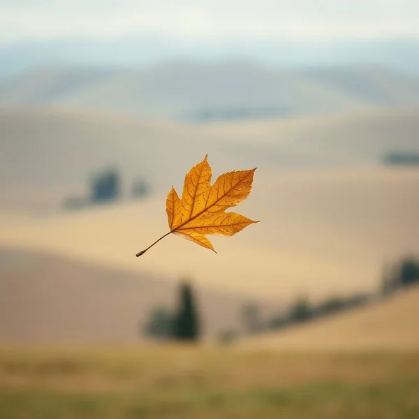 Essere come una foglia al vento