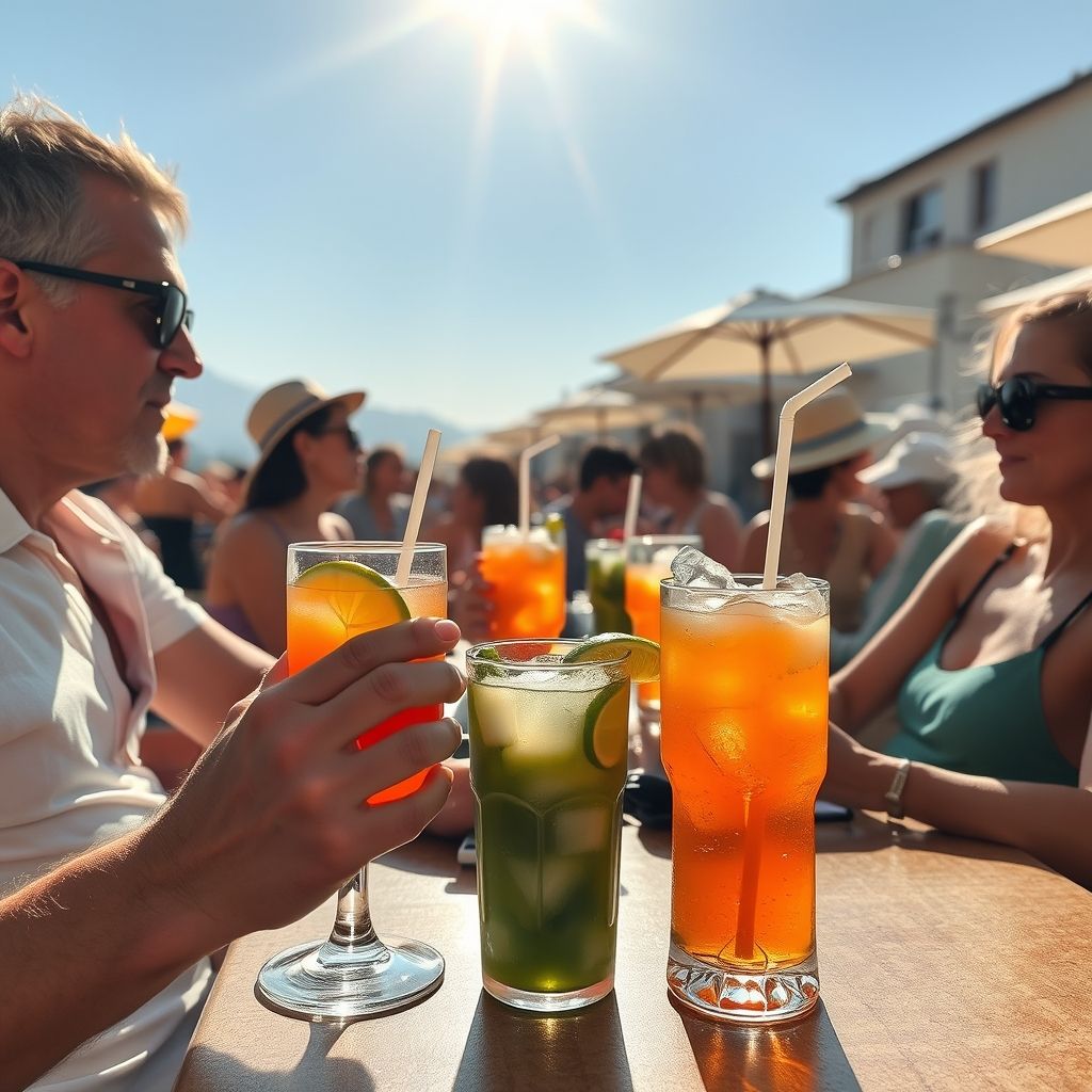 Sole a picco, testa in bicchiere expliqué pour les francophones