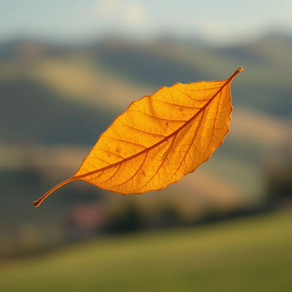 Essere come una foglia al vento y su significado idiomático