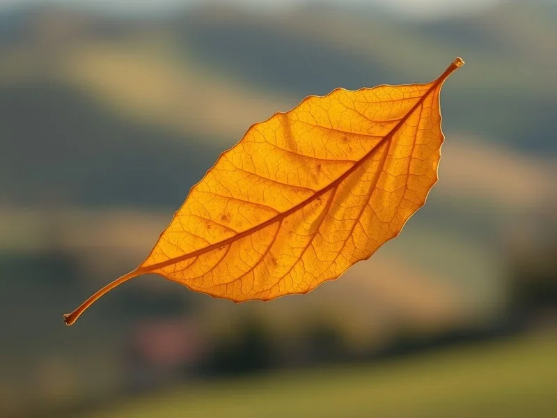 Essere come una foglia al vento