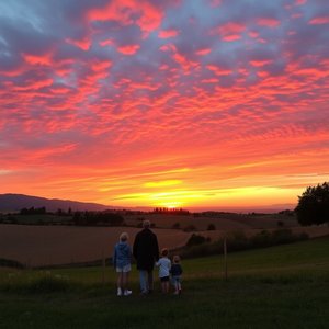 Rosso di sera, bel tempo si spera Meaning, Origin and Usage