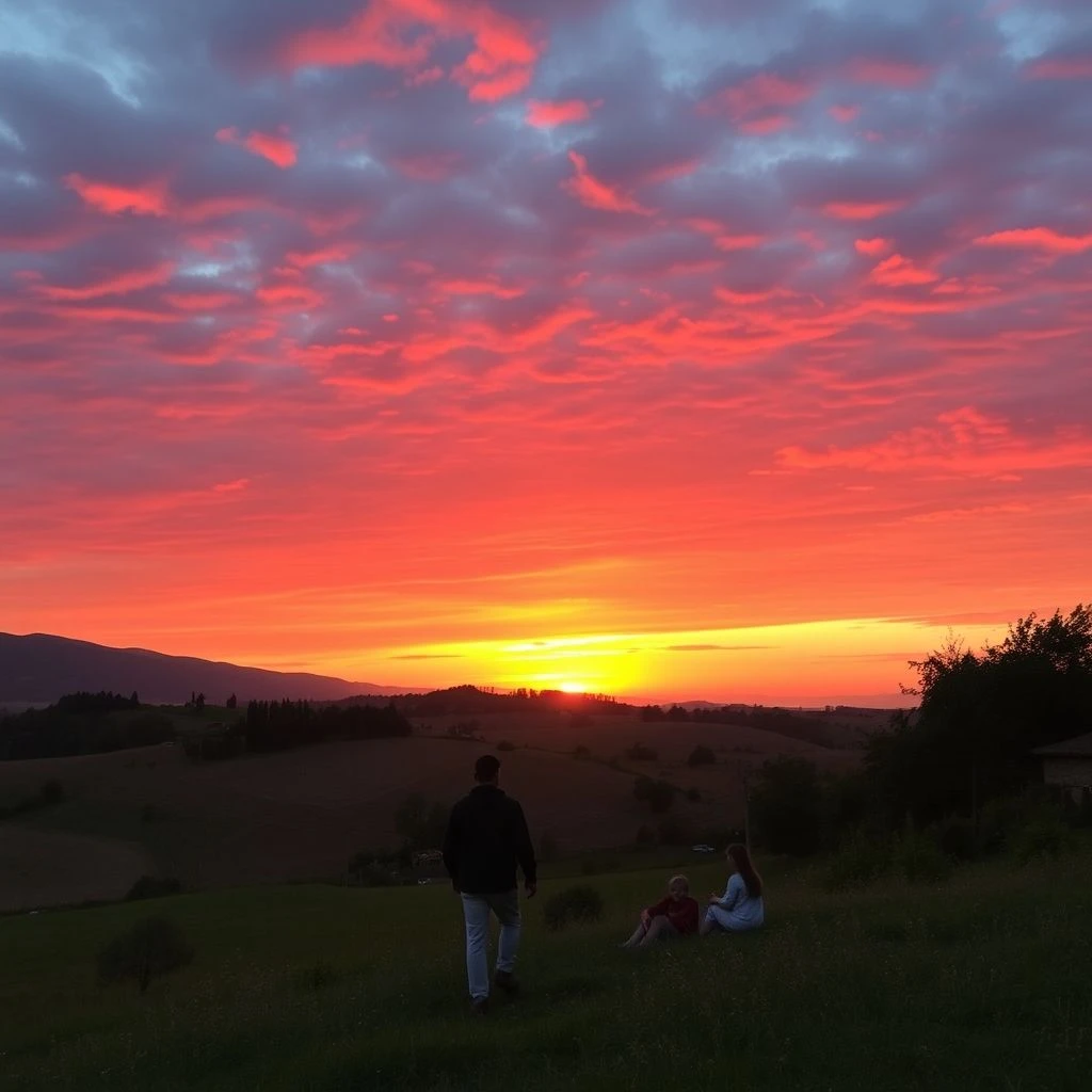 Rosso di sera, bel tempo si spera – Znaczenie, Pochodzenie i Jak Go Używać po Włosku