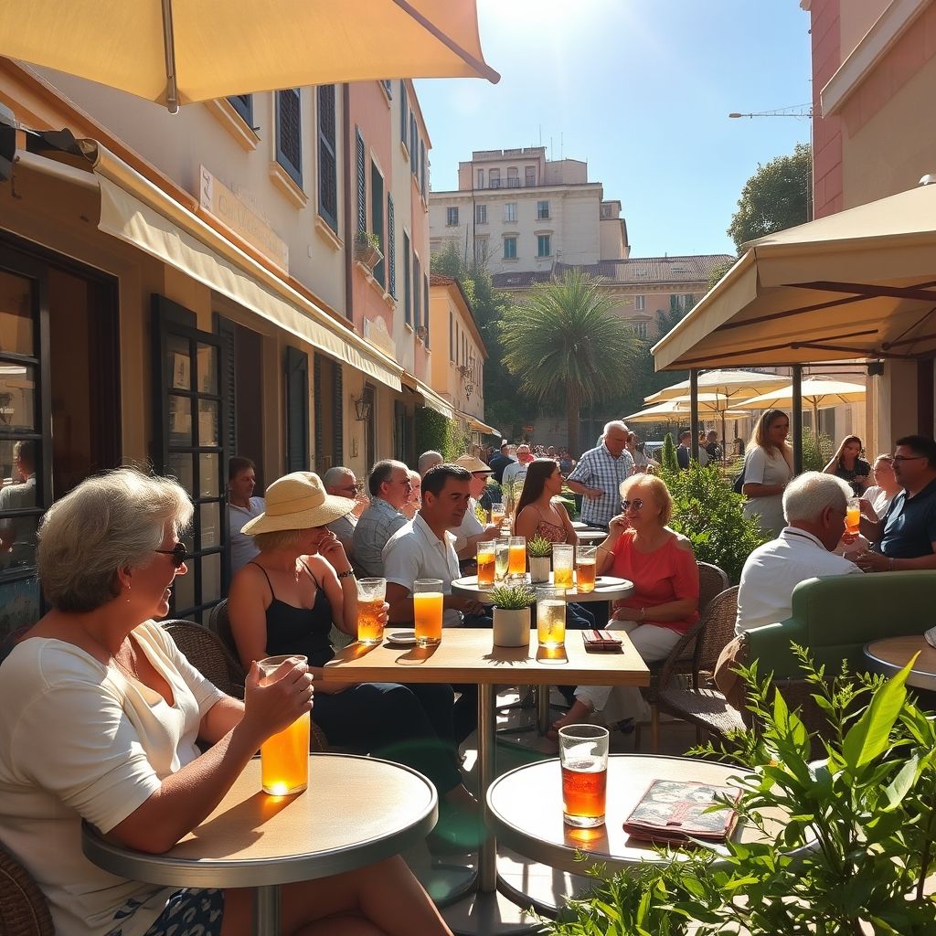 Sole a picco, testa in bicchiere verstehen: Italienische Redewendung erklärt