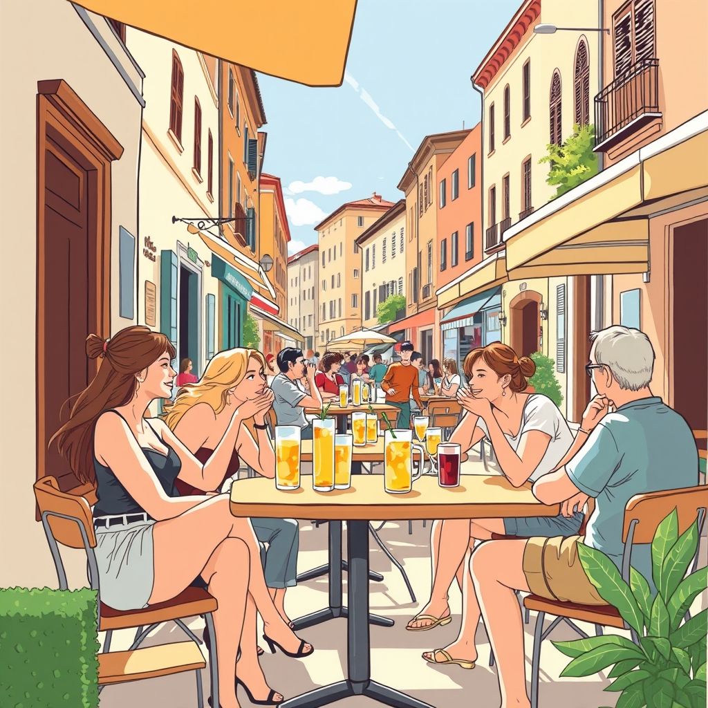 Sole a picco, testa in bicchiere e seu significado explicado