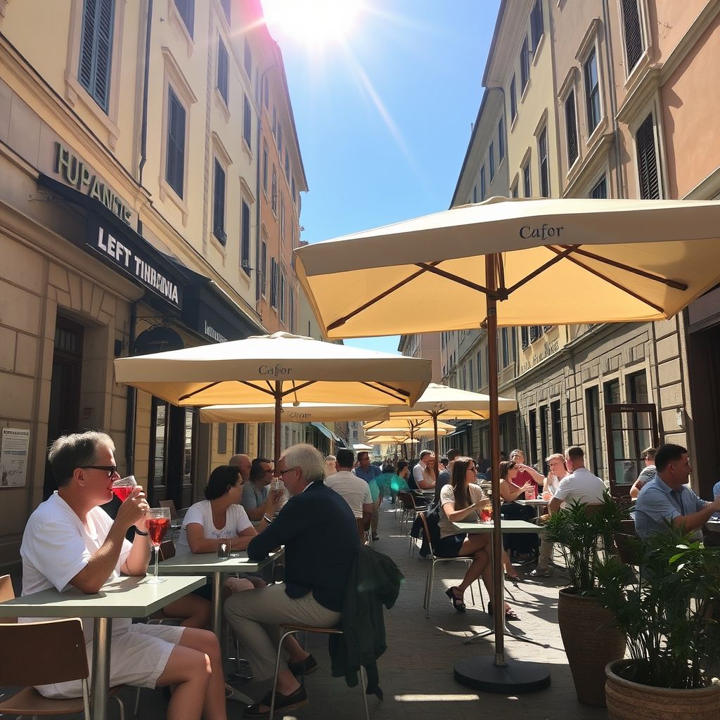 Sole a picco, testa in bicchiereとは？イタリアのことわざを解説