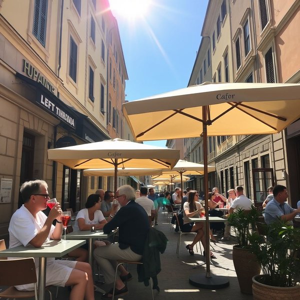 Sole a picco, testa in bicchiere: il proverbio italiano