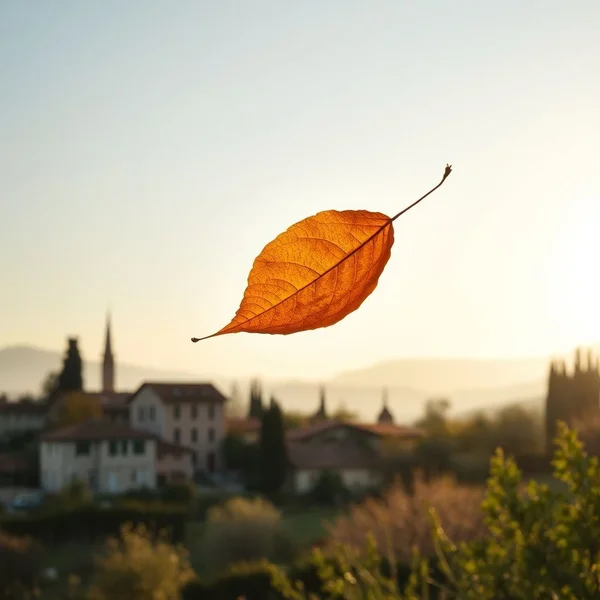 Essere come una foglia al vento