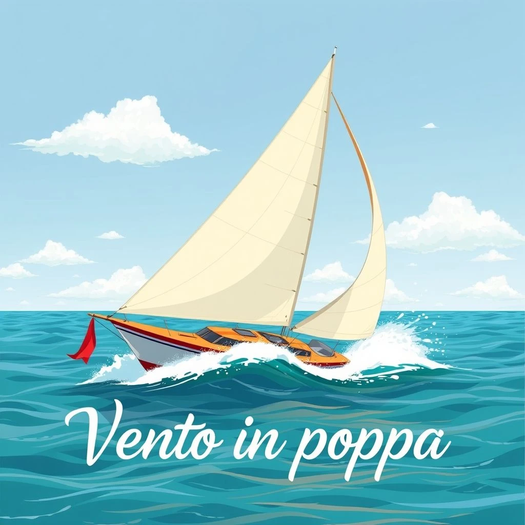 Vento in poppa — значение и применение в итальянском языке