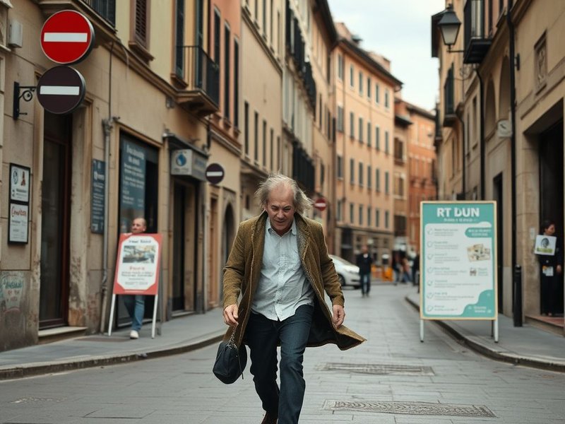 Andare controvento: meaning and use