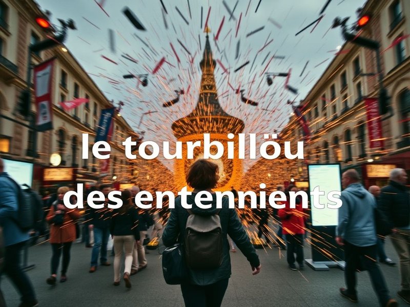 Être dans le tourbillon des événements : signification et usage