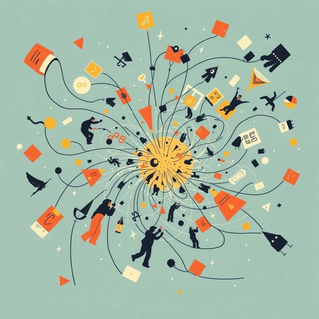 Essere nel vortice degli eventi: Estar en el vórtice de los eventos