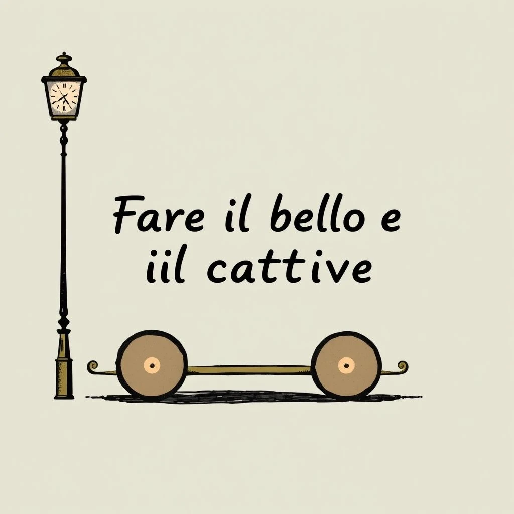 Fare il bello e il cattivo tempo – Bedeutung und Herkunft entdecken