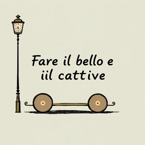 Fare il bello e il cattivo tempo