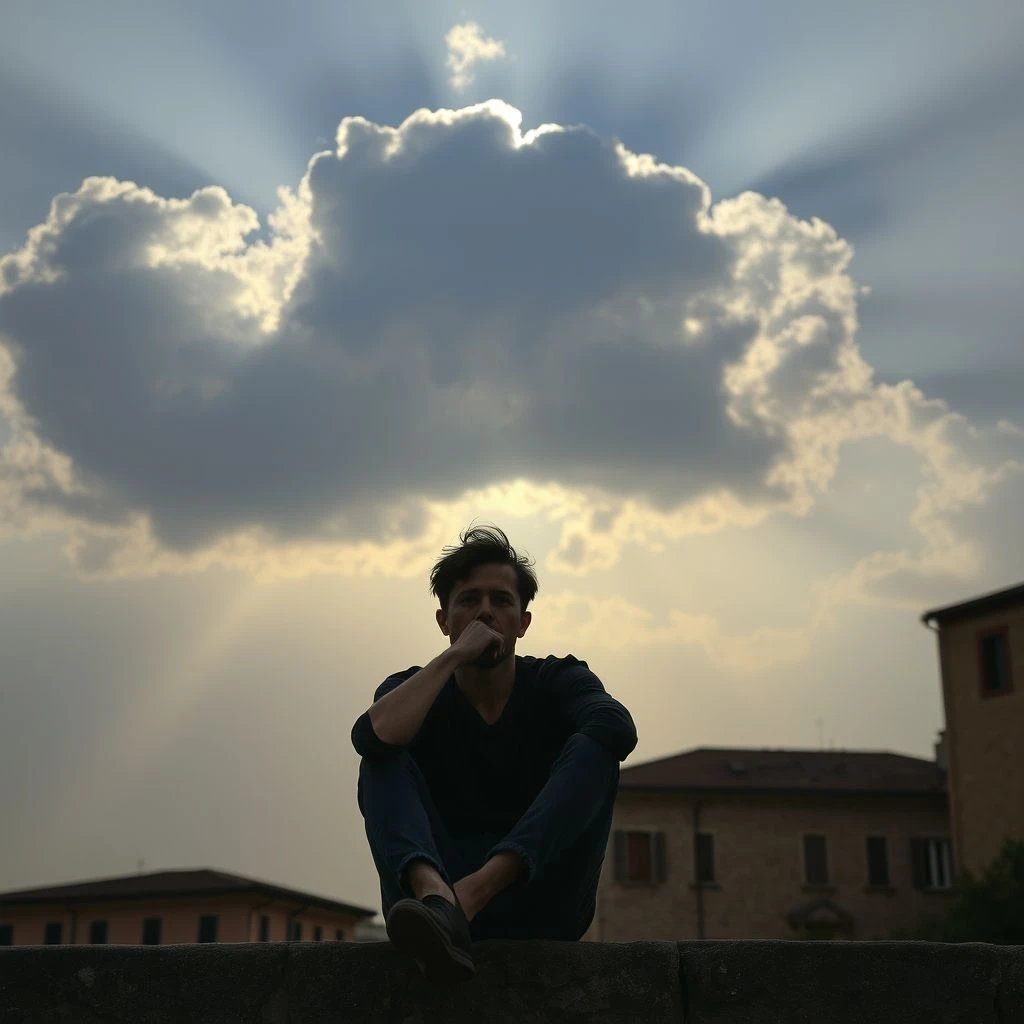 Wat betekent Vivere sotto una nuvola en hoe gebruik je het?