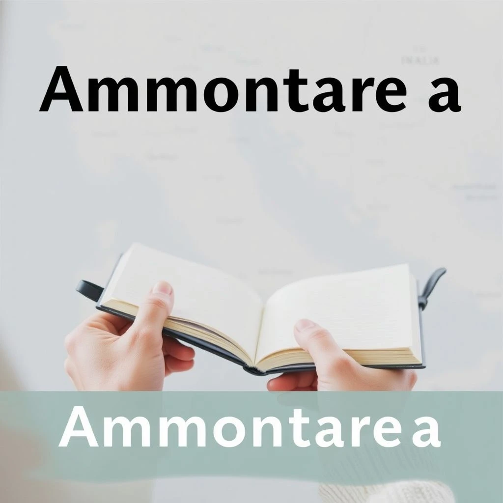 Ammontare a Significado, Uso y Frases Útiles para Aprender Italiano