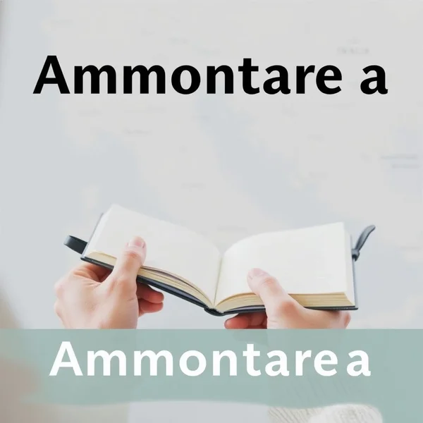 Ammontare a: significato e uso in italiano