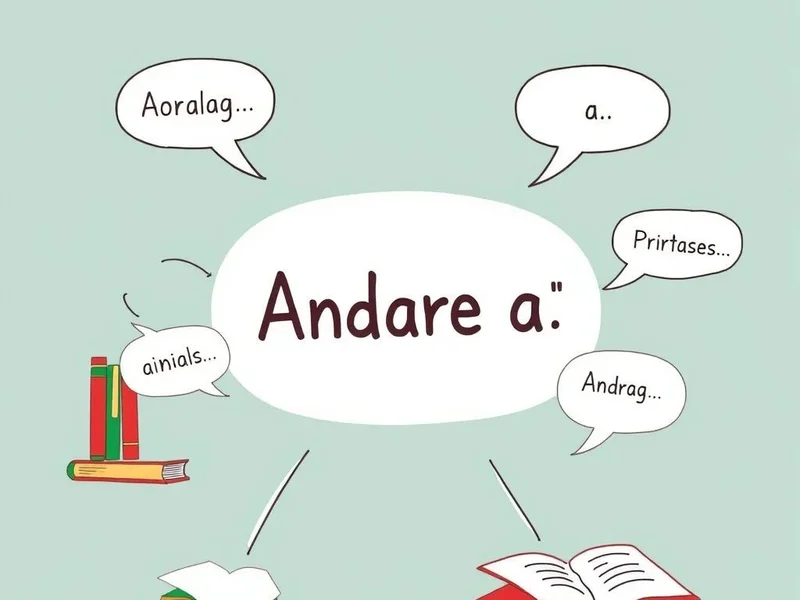 Andare a: значення та примеры