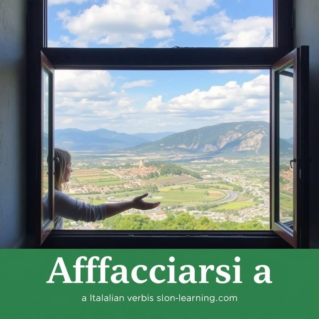 Affacciarsi a – Cách Dùng, Ý Nghĩa và Ví Dụ Thực Tiễn