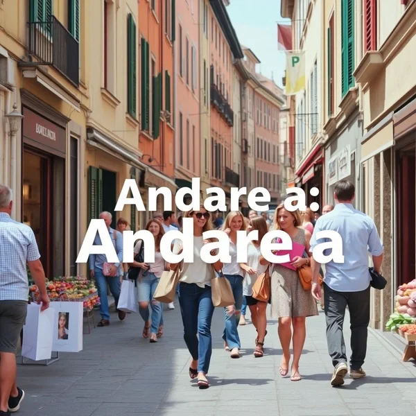 Andare a : signification et exemples