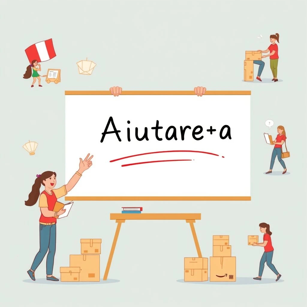 Como Usar Aiutare a Significado e Exemplos Práticos em Italiano