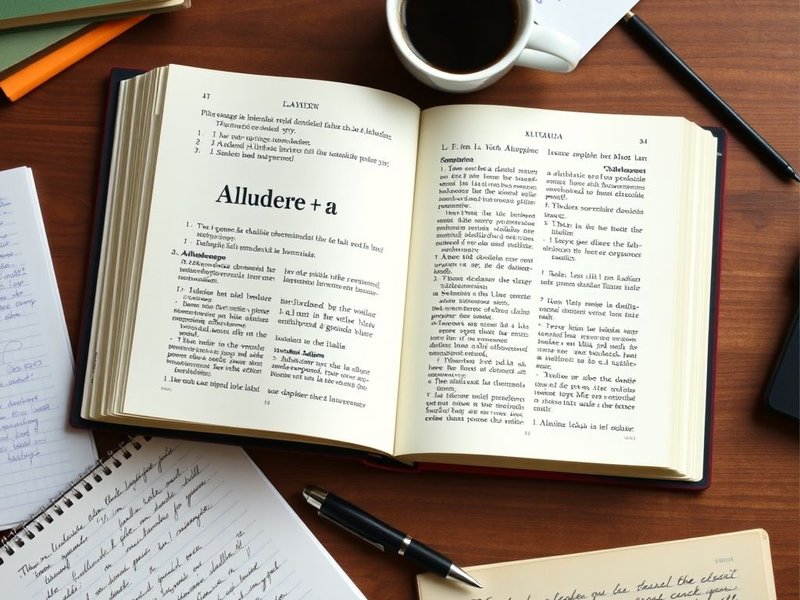 Aprender a usar "Alludere a"