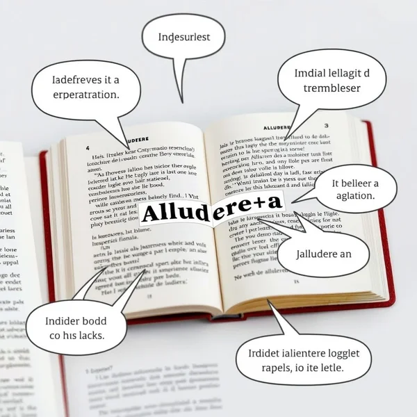 Imparare a usare "Alludere a"