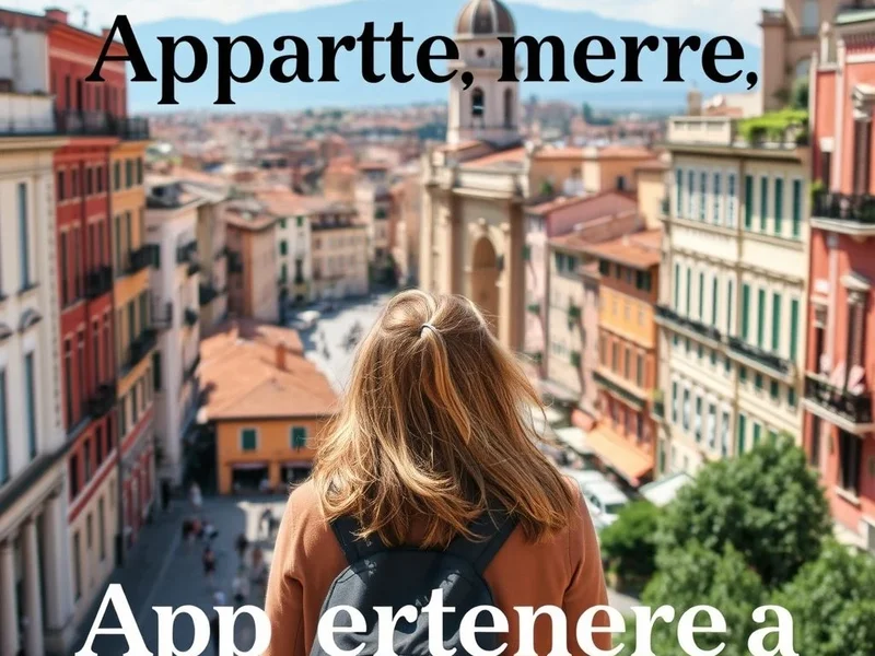 Appartenere a: Naucz się używać tego czasownika Appartenere a: Naucz się używać tego czasownika