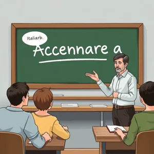 Как использовать Accennare a — значение и практические примеры