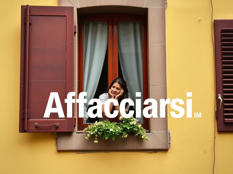 Wie man "Affacciarsi a" verwendet: Bedeutung und praktische Beispiele