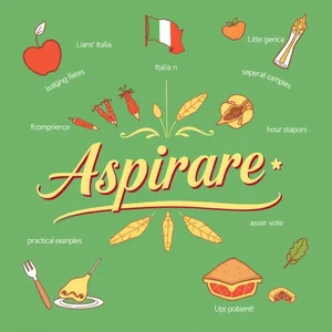 Aspirare a Bedeutung und Beispiele für Authentisches Italienisch