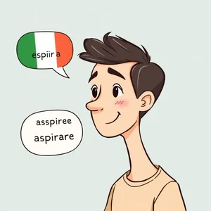 Aspirare a y su uso en italiano auténtico con ejemplos reales