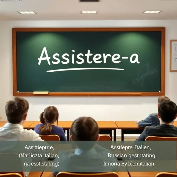 Assistere a: Значение и употребление в итальянском языке
