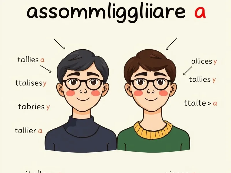 How to Use Assomigliare a