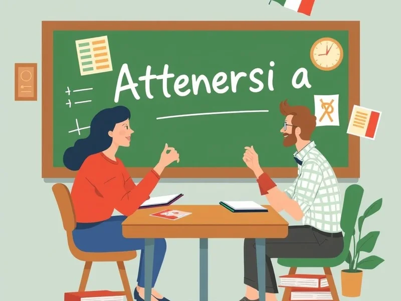 Học cách dùng "Attenersi a"