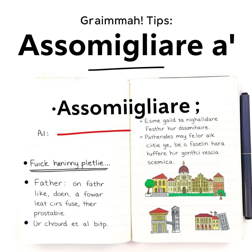 Comment utiliser Assomigliare a pour mieux parler italien