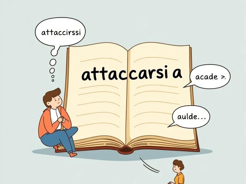 Come Usare "Attaccarsi a": Significato ed Esempi Pratici
