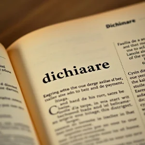 Dichiarare a: Significato, Uso ed Esempi per un Italiano Autentico