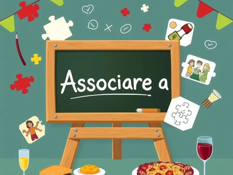 Associare a: come usarlo in italiano