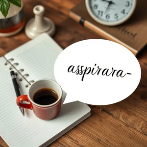 Hoe gebruik je Aspirare a betekenis en voorbeelden om Italiaans te spreken