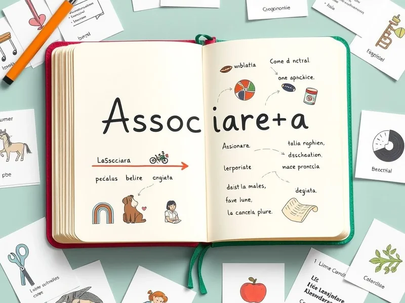 Associare a: how to use it in Italian