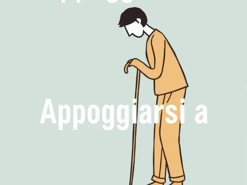 Appoggiarsi a: significato e uso in italiano