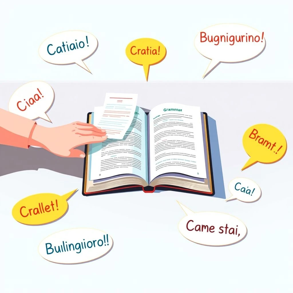 Consegnare a significado, uso e frases úteis para se comunicar em italiano