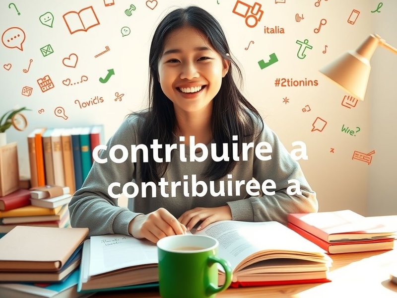 Contribuire a: capire il verbo frasale italiano
