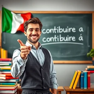 Wie man Contribuire a verwendet Bedeutung Gebrauch und praktische Beispiele – So gelingt dir Italienisch