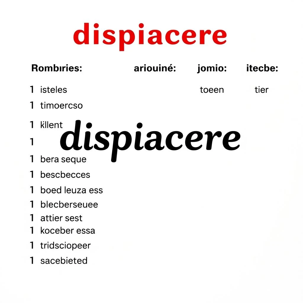 Dispiacere a Betekenis en Voorbeelden voor Natuurlijke Italiaanse Spreektaal