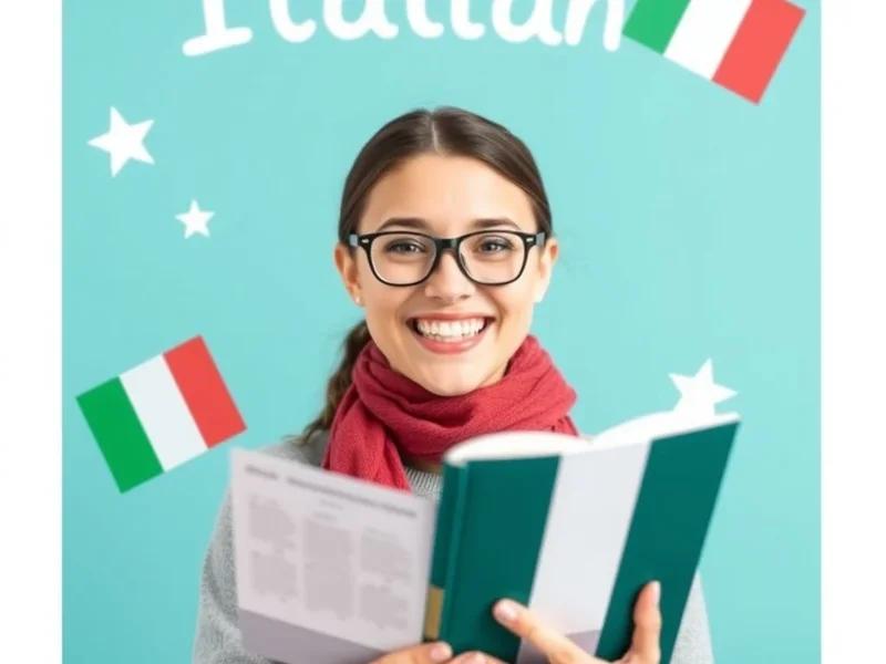 Divertirsi a imparando l'italiano
