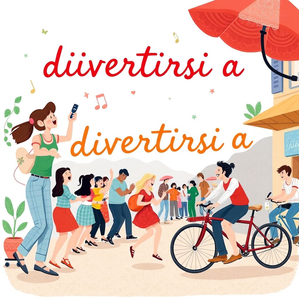 Divertirsi aを理解し活用イタリア人のように話す方法-ja