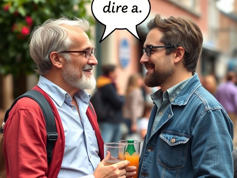 Come usare "Dire a" correttamente in italiano