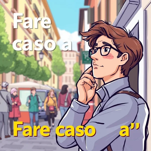 Fare caso a: significato e uso